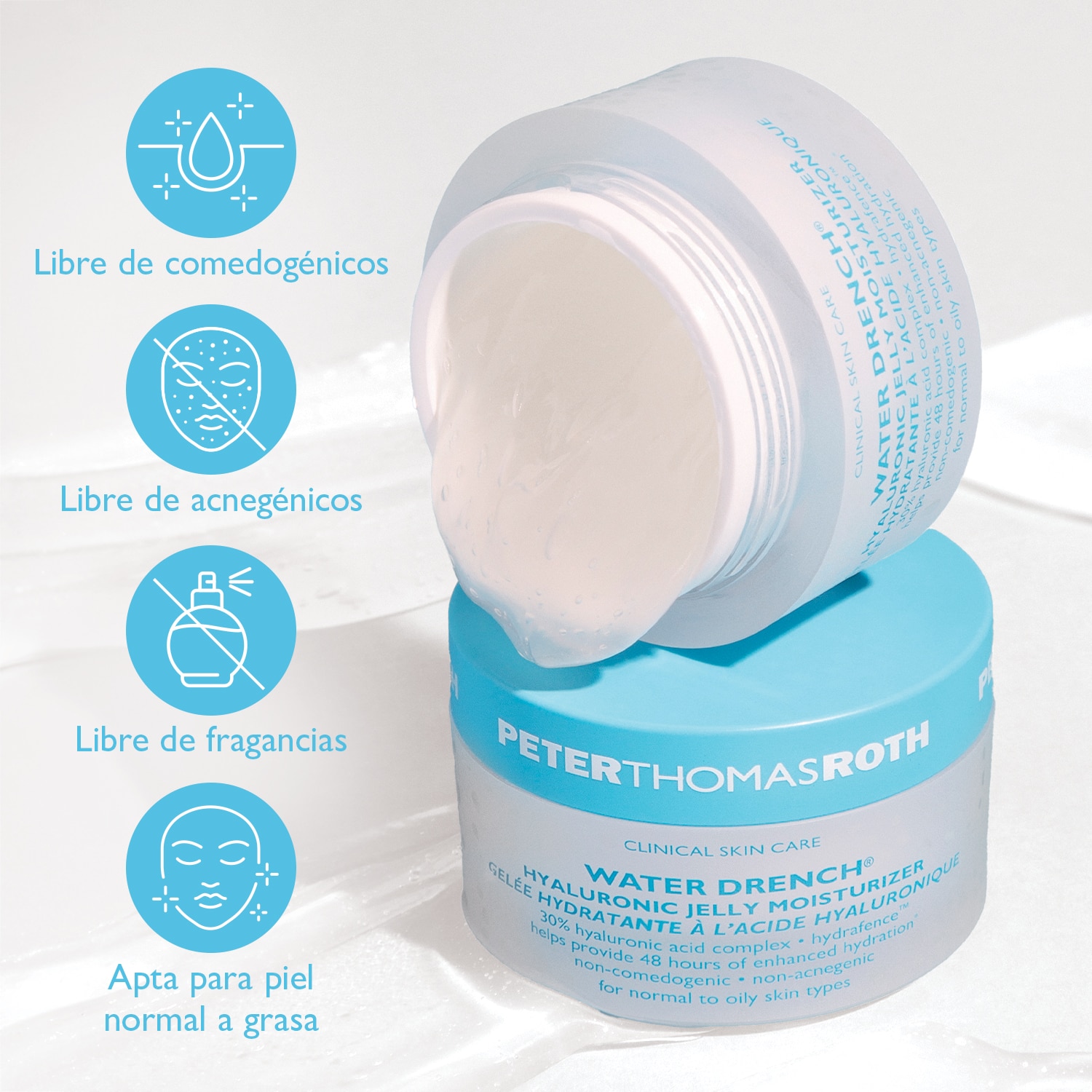 WATER DRENCH&reg; HYALURONIC JELLY MOISTURIZER (GEL HIDRATANTE)